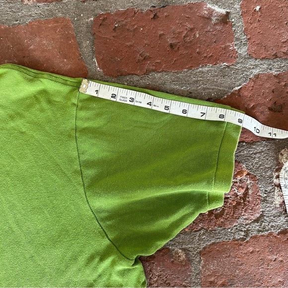 Lacoste Green Polo Golf Tennis Preppy Shirt Vibrant Cotton Comfort size 8/XXL - Picture 5 of 16